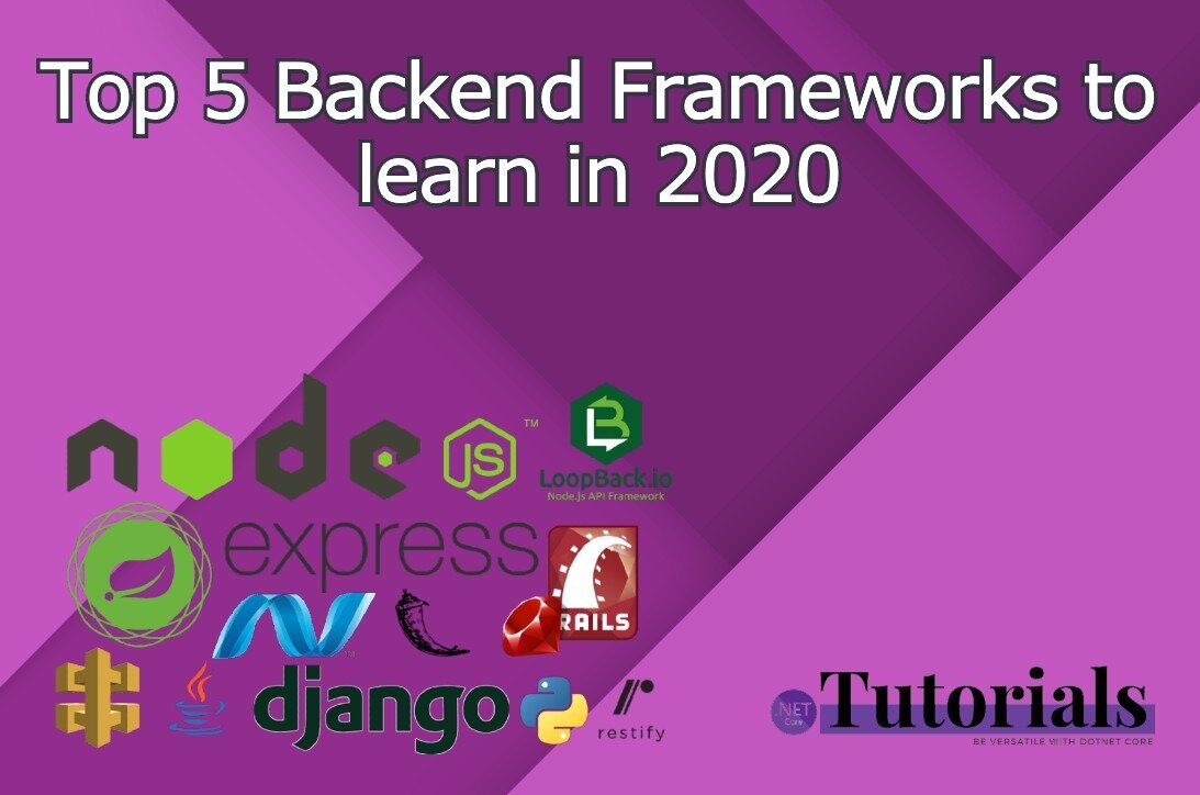 Top 5 Backend Frameworks to learn in 2020