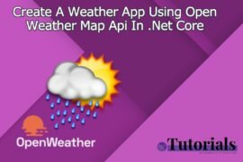 .net core weather app